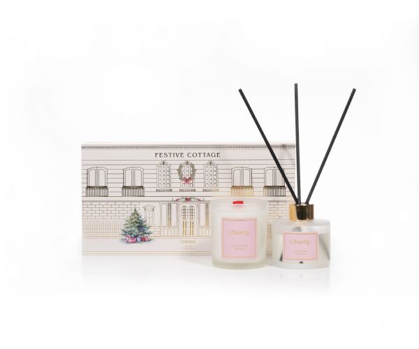 Set de Regalo Vela y Difusor Festive...